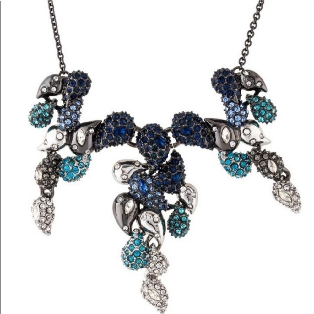ALEXIS BITTAR CRYSTAL ENCRUSTED NECKLACE